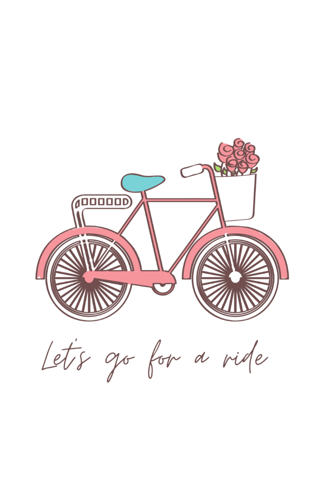 Let's Go for a Ride Tote Bag