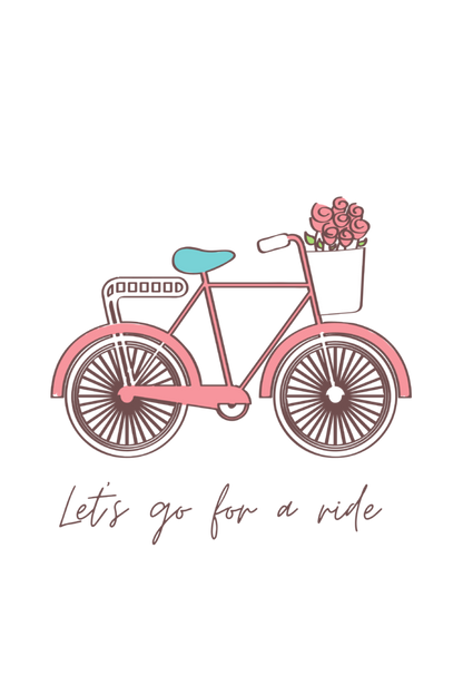 Let's Go for a Ride Tote Bag