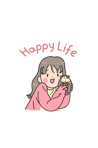 Happy Life Tote Bag