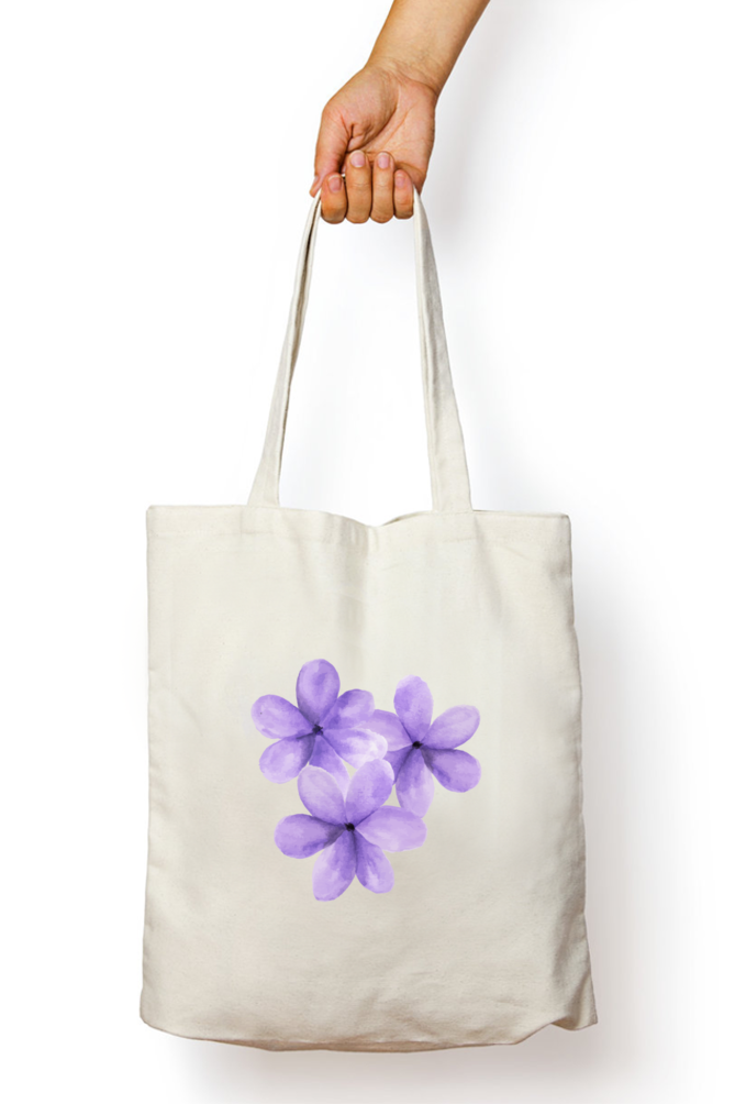 Lavender Bloom Tote Bag