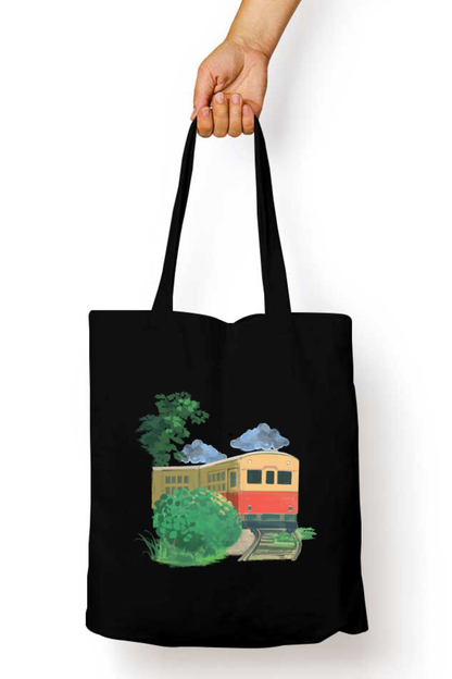 Train Journey Tote Bag