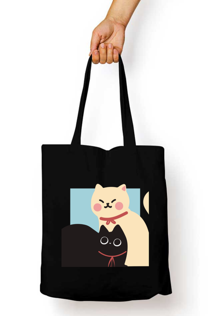 Feline Friends Tote Bag