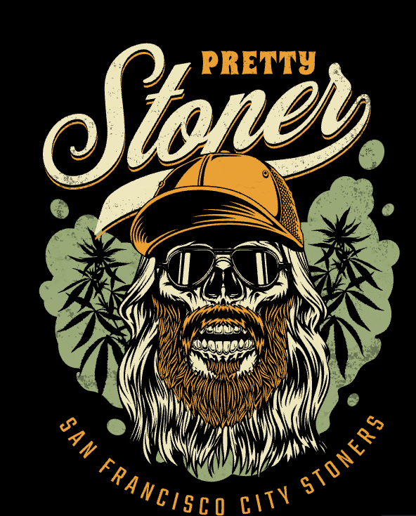 Pretty Stoner Oversized T-Shirt