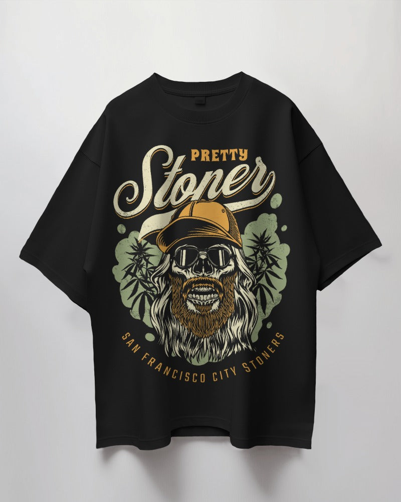 Pretty Stoner Oversized T-Shirt