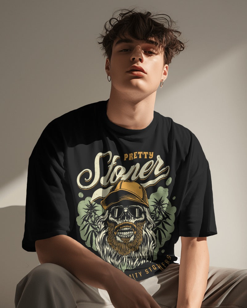 Pretty Stoner Oversized T-Shirt